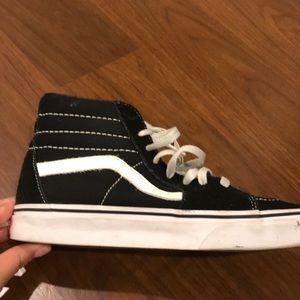 black high top vans!! never worn!!